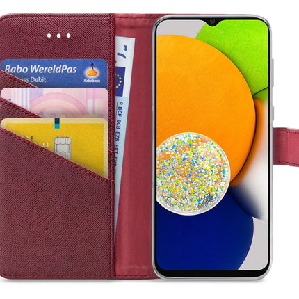 My Style Flex Wallet For Samsung Galaxy A03 Bordeaux