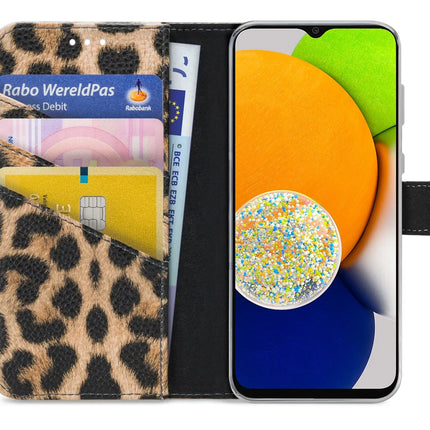 My Style Flex Wallet For Samsung Galaxy A03 Leopard