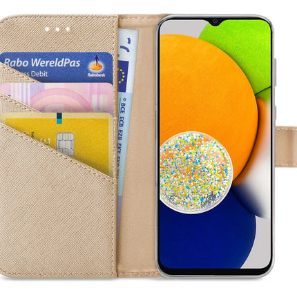 My Style Flex Wallet For Samsung Galaxy A03 Gold