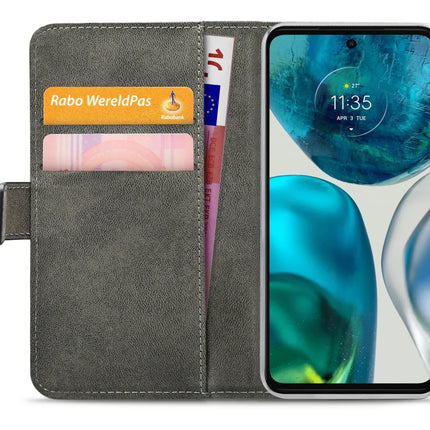 Mobilize Classic Gelly Wallet Book Case Motorola Moto G52 Black