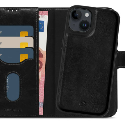 Mobilize 2In1 Magsafe Compatible Gelly Wallet Case Apple Iphone 14 Black