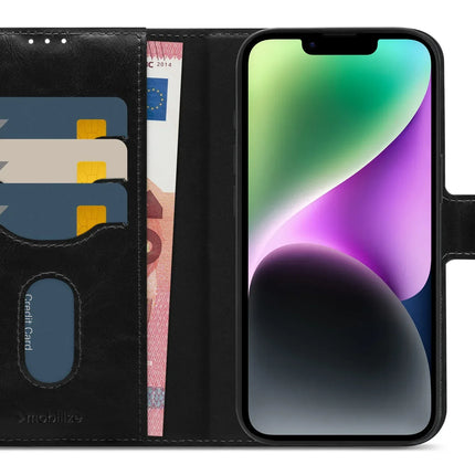 Mobilize 2In1 Magsafe Compatible Gelly Wallet Case Apple Iphone 14 Plus Black