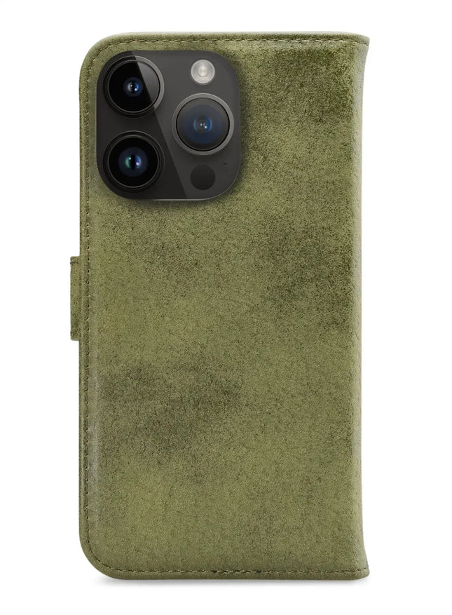My Style Flex Wallet For Apple Iphone 14 Pro Olive