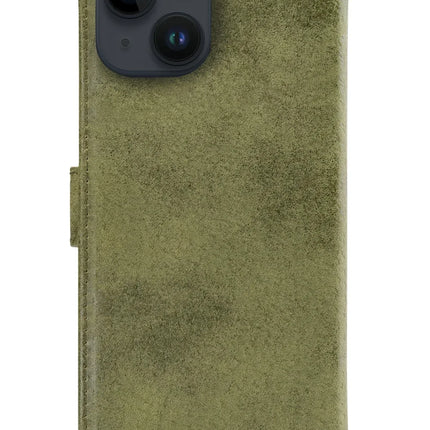 My Style Flex Wallet For Apple Iphone 14 Plus Olive