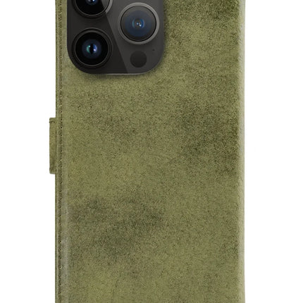 My Style Flex Wallet For Apple Iphone 14 Pro Max Olive