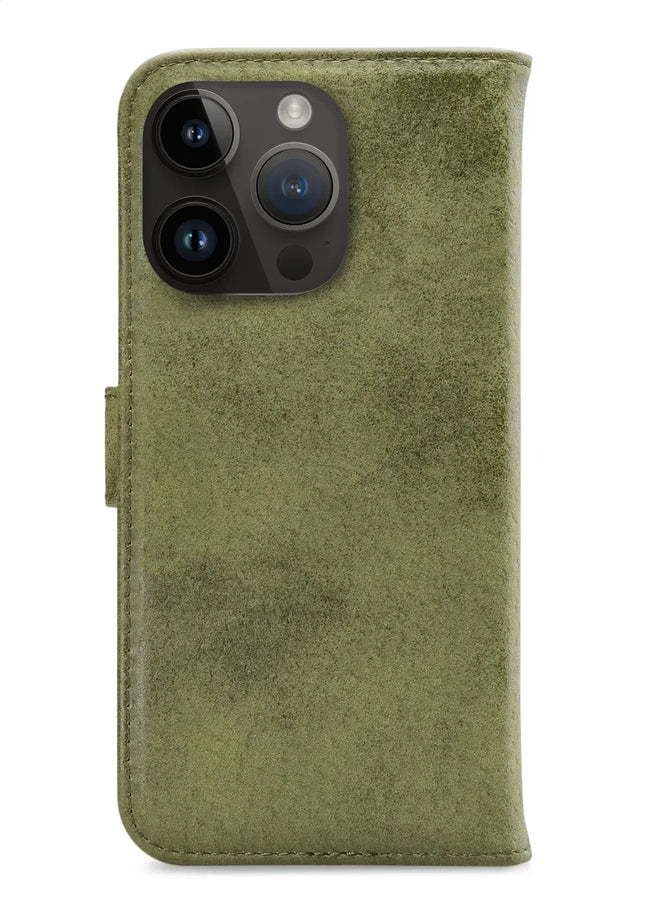 My Style Flex Wallet For Apple Iphone 14 Pro Max Olive