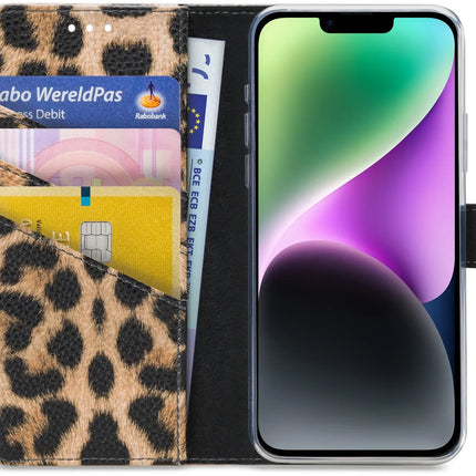 My Style Flex Wallet For Apple Iphone 14 Plus Leopard