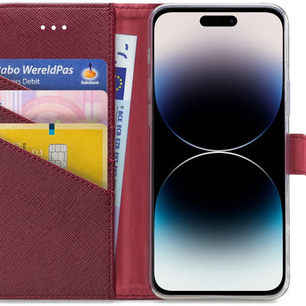 My Style Flex Wallet For Apple Iphone 14 Pro Max Bordeaux
