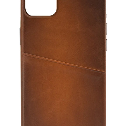 Senza Desire Leather Cover With Card Slot Apple Iphone 14 Plus Burned Cognac