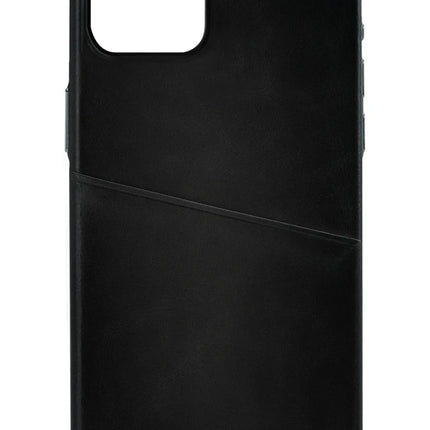Senza Pure Leather Cover With Card Slot Apple Iphone 14 Deep Black