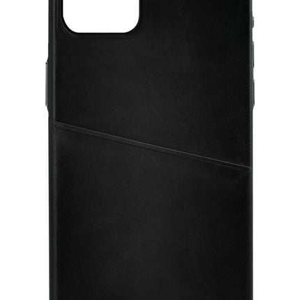 Senza Pure Leather Cover With Card Slot Apple Iphone 14 Plus Deep Black