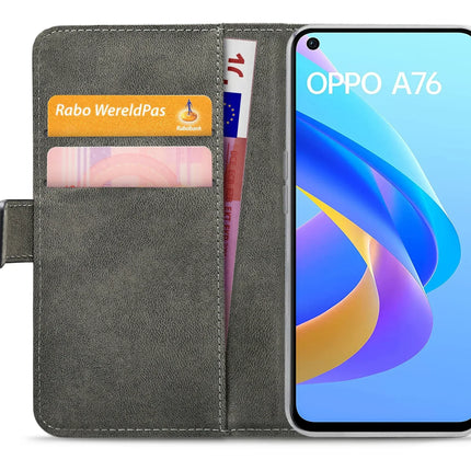 Mobilize Classic Gelly Wallet Book Case Oppo A76 4G/A96 4G Black