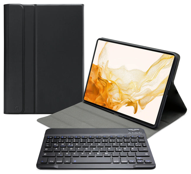 Mobilize Detachable Bluetooth Keyboard Case Samsung Galaxy Tab S7/S8 11 Black Qwertz