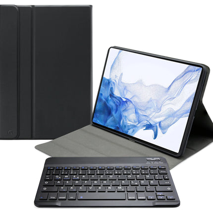 Mobilize Detachable Bluetooth Keyboard Case Samsung Galaxy Tab S7+/S8+ 12.4 Black Qwertz