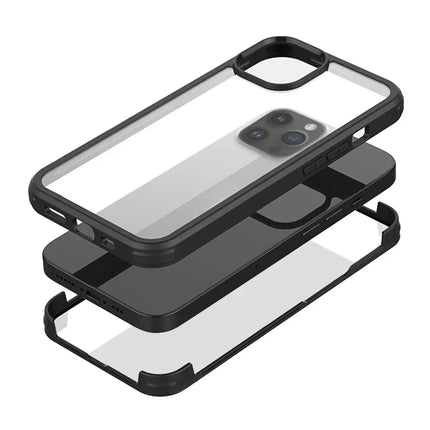 Mobilize Tempered Glass 360 Protection Case Apple Iphone 14 Pro Black