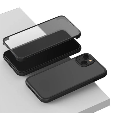 Mobilize Tempered Glass 360 Protection Case Apple Iphone 14 Pro Max Black