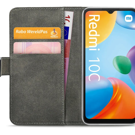 Mobilize Classic Gelly Wallet Book Case Xiaomi Redmi 10C Black