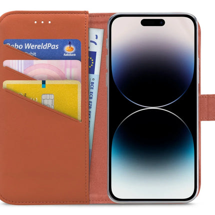 My Style Flex Wallet For Apple Iphone 14 Pro Max Rust Red