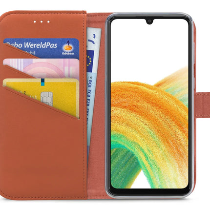 My Style Flex Wallet For Samsung Galaxy A33 5G Rust Red