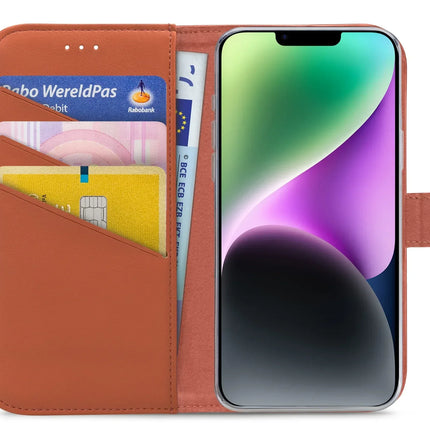 My Style Flex Wallet For Apple Iphone 14 Plus Rust Red