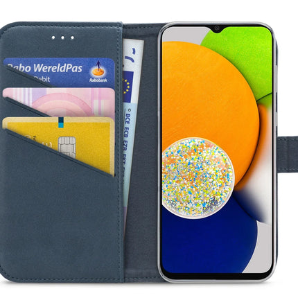 My Style Flex Wallet For Samsung Galaxy A03 Ocean Blue