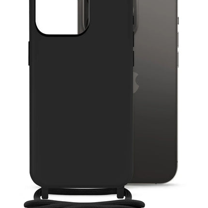 Mobilize Lanyard Gelly Case For Apple Iphone 14 Pro Black