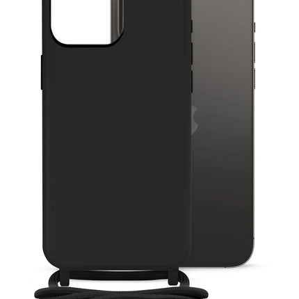 Mobilize Lanyard Gelly Case For Apple Iphone 14 Pro Max Black