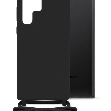 Mobilize Lanyard Gelly Case For Samsung Galaxy S22 Ultra 5G Black