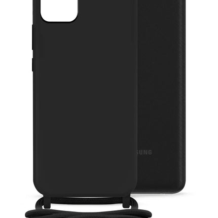 Mobilize Lanyard Gelly Case For Samsung Galaxy A03 Black