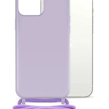 Mobilize Lanyard Gelly Case For Apple Iphone 13 Mini Pastel Purple