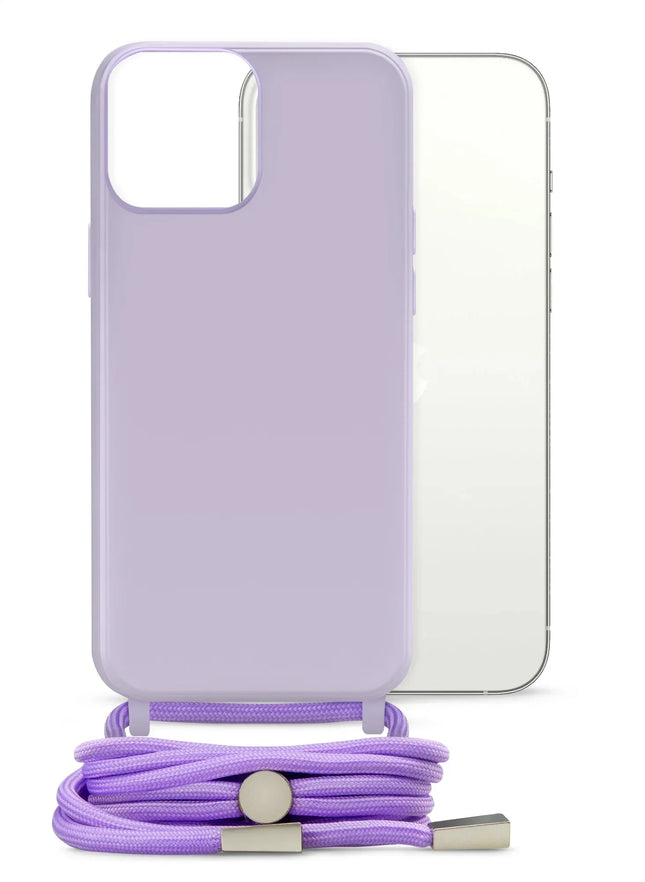 Mobilize Lanyard Gelly Case For Apple Iphone 13 Mini Pastel Purple