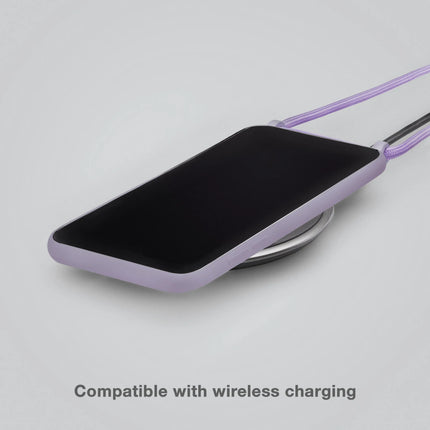 Mobilize Lanyard Gelly Case For Apple Iphone 13 Mini Pastel Purple