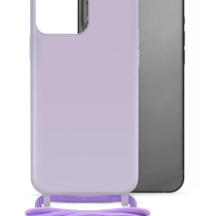 Mobilize Lanyard Gelly Case For Apple Iphone 13 Pro Pastel Purple