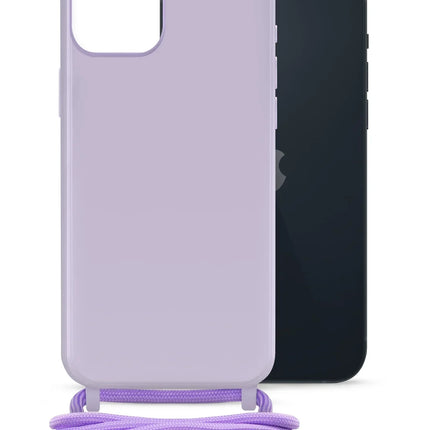 Mobilize Lanyard Gelly Case For Apple Iphone 14 Plus Pastel Purple