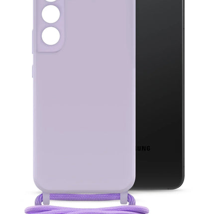 Mobilize Lanyard Gelly Case For Samsung Galaxy S22 5G Pastel Purple