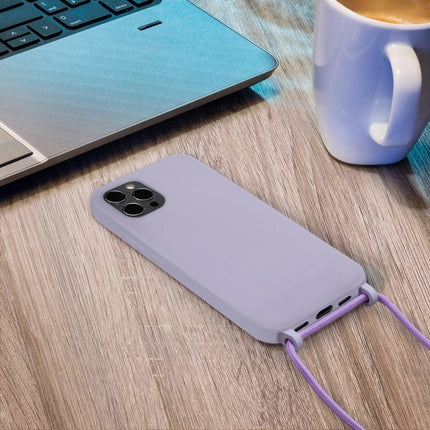 Mobilize Lanyard Gelly Case For Samsung Galaxy S22 Ultra 5G Pastel Purple