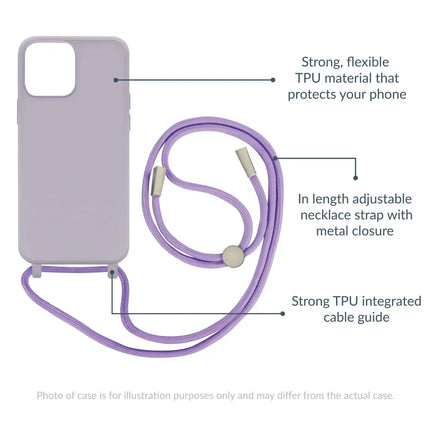 Mobilize Lanyard Gelly Case For Samsung Galaxy A53 5G Pastel Purple