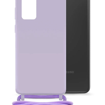 Mobilize Lanyard Gelly Case For Samsung Galaxy A13 4G Pastel Purple