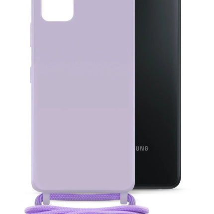 Mobilize Lanyard Gelly Case For Samsung Galaxy A22 5G Pastel Purple