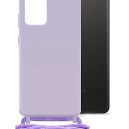 Mobilize Lanyard Gelly Case For Samsung Galaxy A32 4G Pastel Purple