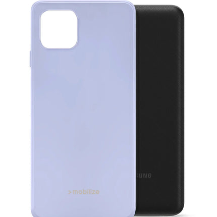 Mobilize Rubber Gelly Case Samsung Galaxy A03 Pastel Purple
