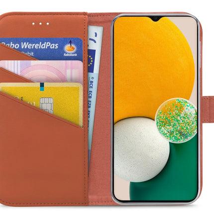 My Style Flex Wallet For Samsung Galaxy A04S/A13 5G Rust Red