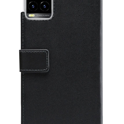 Mobilize Classic Gelly Wallet Book Case Vivo Y33S Black