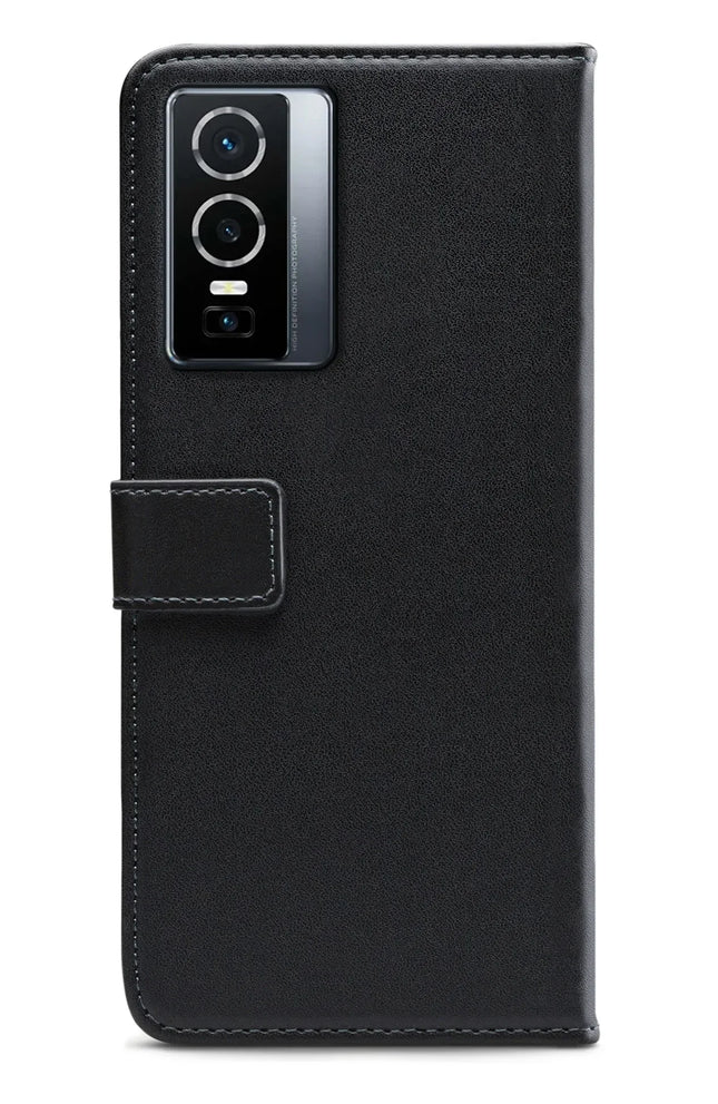 Mobilize Classic Gelly Wallet Book Case Vivo Y76 5G Black
