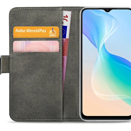 Mobilize Classic Gelly Wallet Book Case Vivo Y76 5G Black