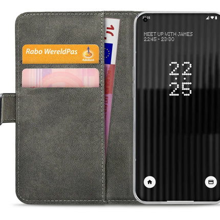 Mobilize Classic Gelly Wallet Book Case Nothing Phone (1) Black