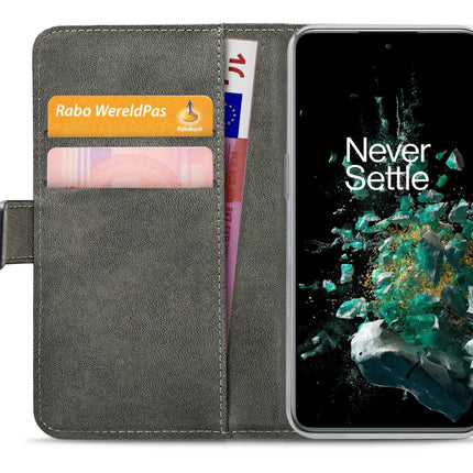 Mobilize Classic Gelly Wallet Book Case Oneplus 10T 5G Black