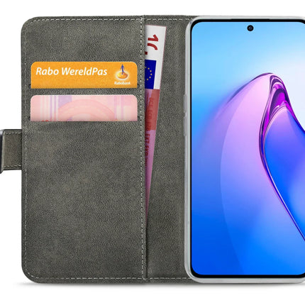 Mobilize Classic Gelly Wallet Book Case Oppo Reno8 Pro 5G Black