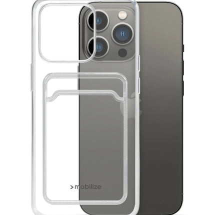 Mobilize Gelly Card Case Apple Iphone 13 Pro Clear