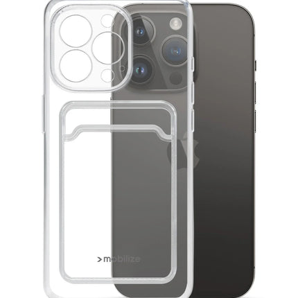 Mobilize Gelly Card Case Apple Iphone 14 Pro Clear